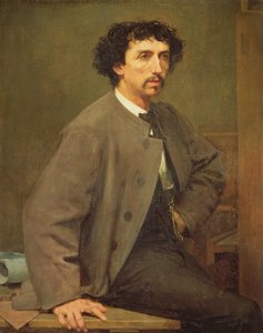 Portret van Charles Garnier, een vriend van de kunstenaar, 1868
